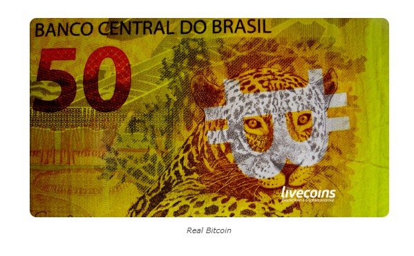 Nota de 50 reais em circulação no Brasil possui bitcoins escondidos, veja como pegar