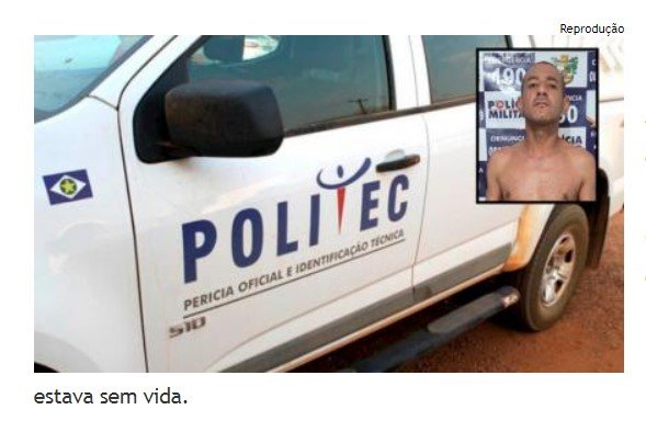 Homem é encontrado morto com marca de facada no peito e esposa é suspeita