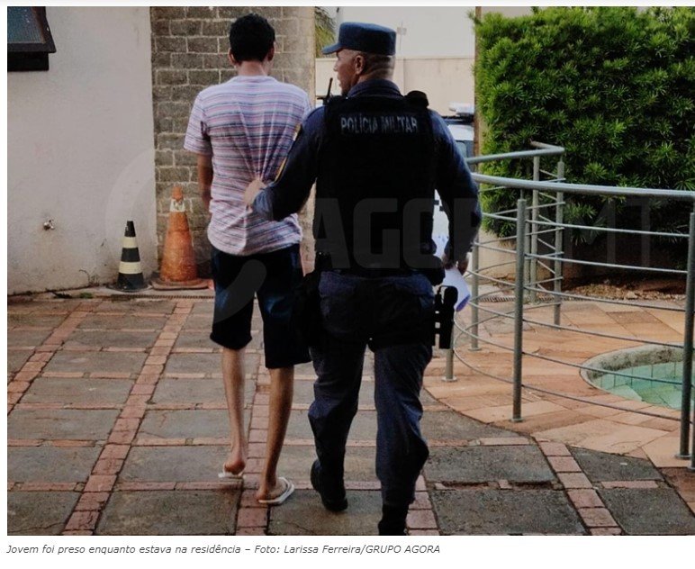 Suspeito de homicídio é preso pela Polícia Militar