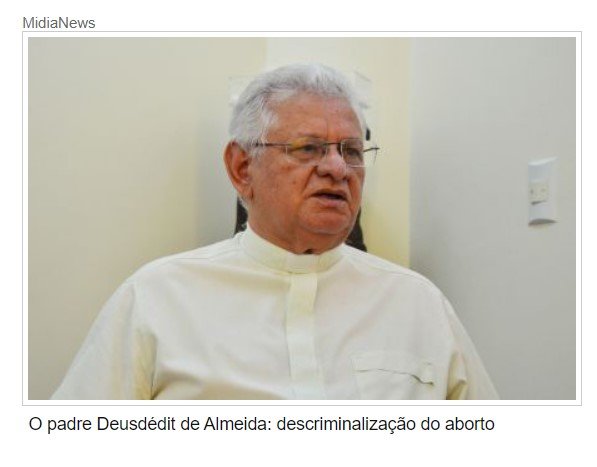 'Não se justifica aborto em caso de estupro; bebê não tem culpa'