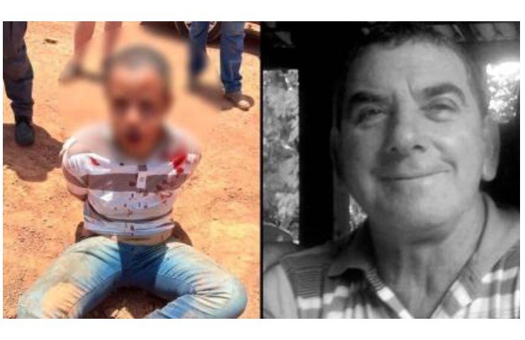 Ladrão é linchado após invadir chácara e matar idoso com golpes de facão em MT