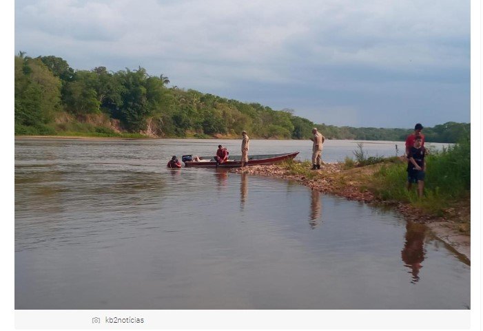 Adolescente morre afogado no rio Garças em Pontal do Araguaia MT