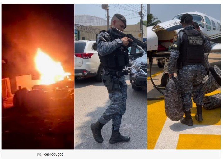 Criminosos atacam batalhão da Polícia Militar de Colniza/MT.