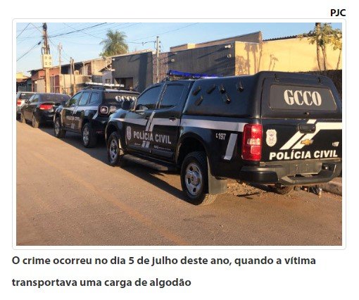 Polícia prende bando que matou caminhoneiro para roubar carga