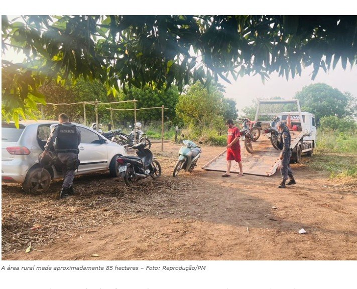 Ação integrada de forças de segurança prende 22 pessoas por invasão a propriedade rural