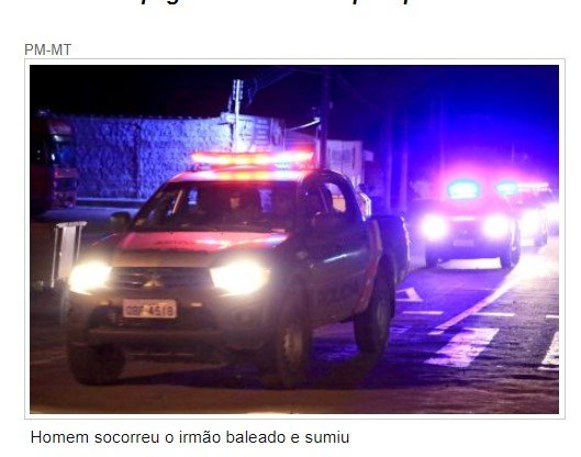 Jovem é baleado e irmão ameaça matar equipe de saúde em MT