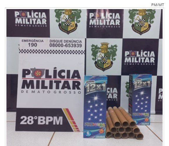 PM apreende fogos de artificio que seriam usados em homenagem a faccionado morto