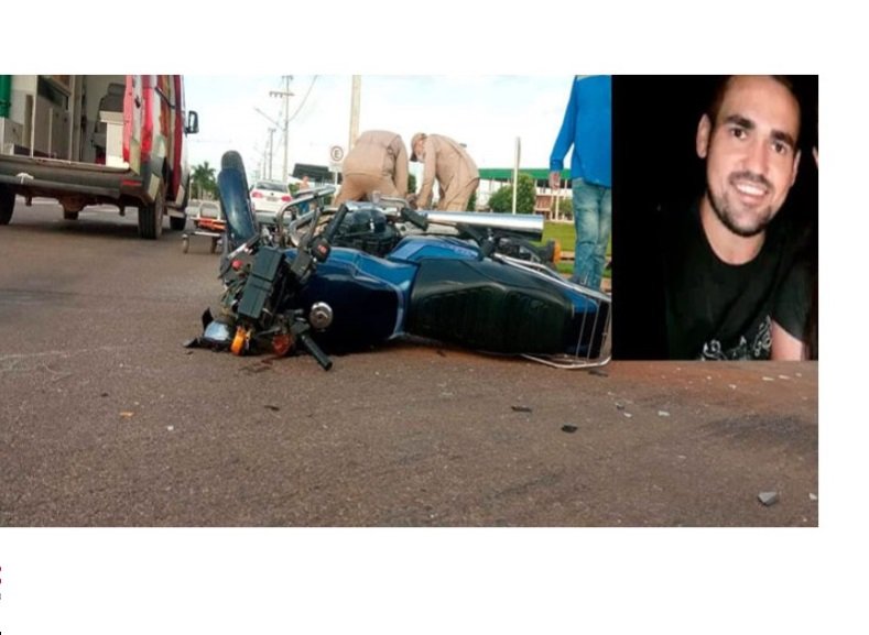 Empresário morre após acidente de moto e carro no interior de MT.