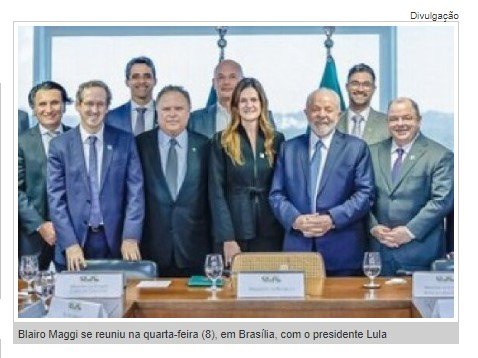 Blairo encontra com Lula e anuncia investimento bilionário