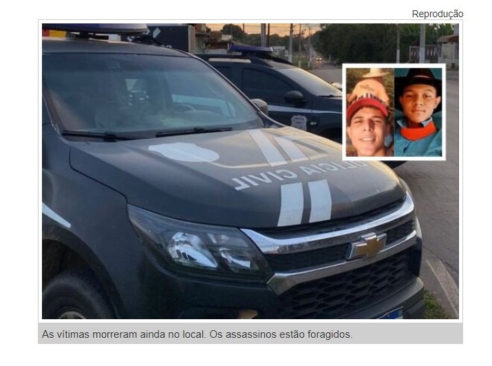 Irmãos foram mortos durante briga por cadeira de praia em MT