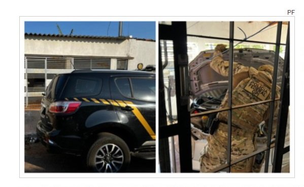 PF cumpre buscas contra quadrilha que leva veículos para a Bolívia por Mato Grosso