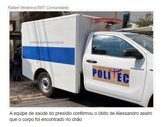 Jovem de 18 anos é assassinado em presídio de Rondonópolis