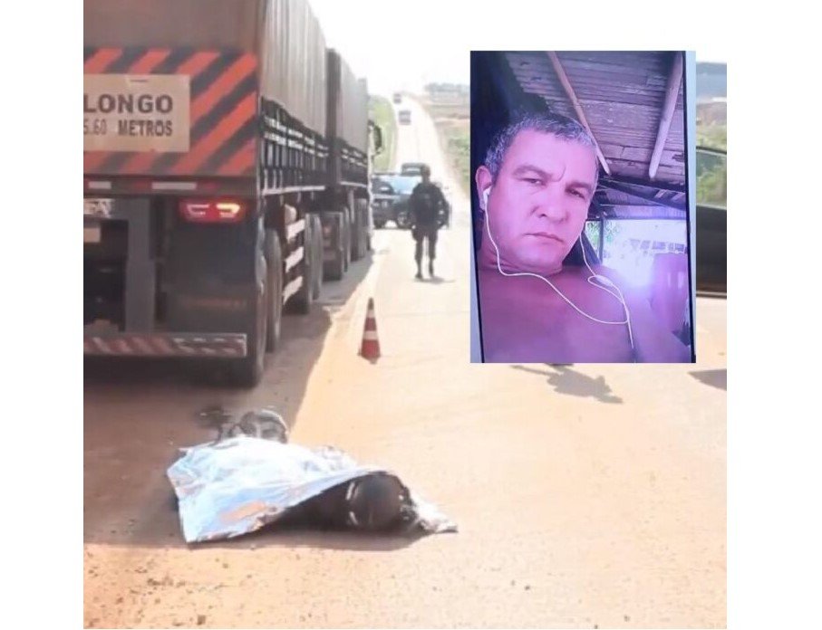 Motociclista morre em acidente de trânsito após ser colhido por carreta na MT-208 em Alta Floresta/MT
