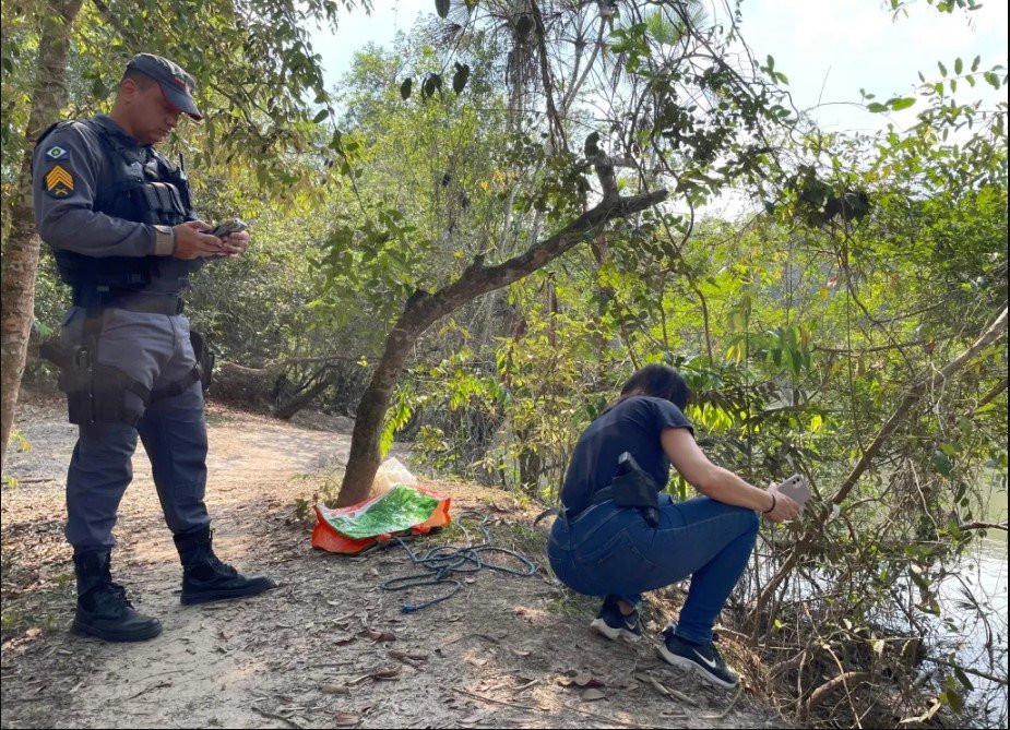 Homem é encontrado morto às margens do Rio Verde na cidade de Lucas.