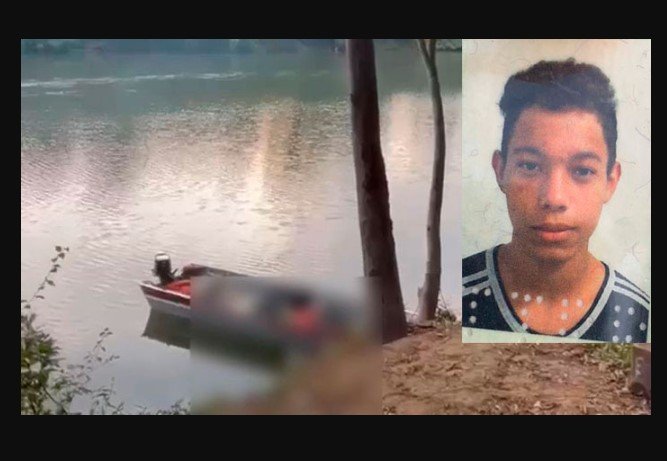 Bombeiros localizam corpo de jovem, que não queria ir pro rio, mas morreu afogado no rio Teles Pires.