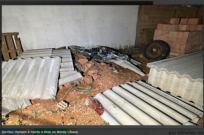 Homem é morto a tiros em bairro no interior de cidade de MT.
