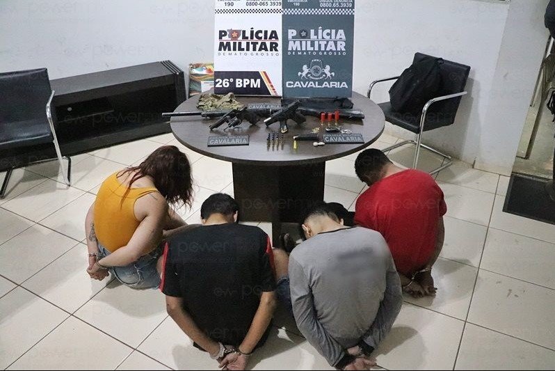 Nova Mutum: Jovens envolvidos em homicídios são presos com arma roubada em Sorriso