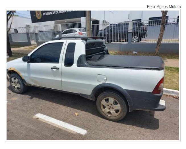 Homem de 41 anos é preso pela Força Tática conduzindo veículo com queixa de furto em cidade de MT. (Fotos)