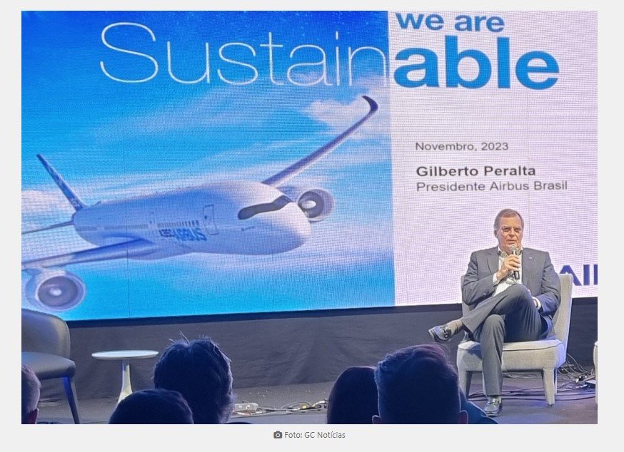 Presidente da Airbus fala do potencial de Sinop na nova geração de combustíveis para aviação