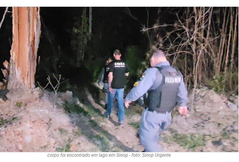 Corpo de homem é encontrado boiando em lago em Sinop