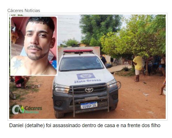 Dupla invade casa, amarra rapaz e o executa na frente da esposa