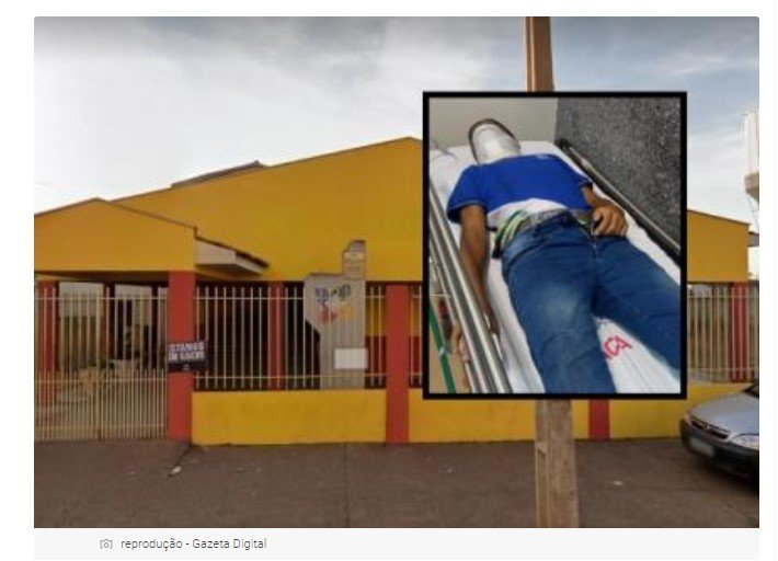 Aluno é achado desacordado e sangrando em banheiro de escola pública na capital do estado.