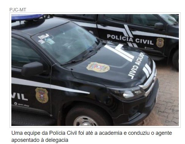 Policial civil aposentado atira em homem em academia em Cuiabá