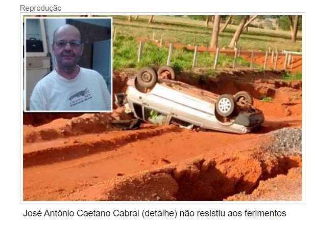 Ex-candidato, líder comunitário morre em acidente no interior