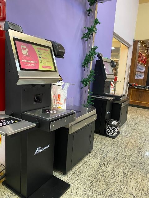 Supermercados Machado, em Colíder, Introduz Caixas de Autoatendimento para Compras Rápidas