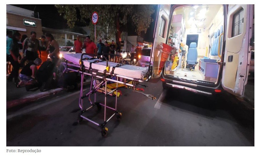 Bebê de um ano fica gravemente ferido após ser atropelado em MT