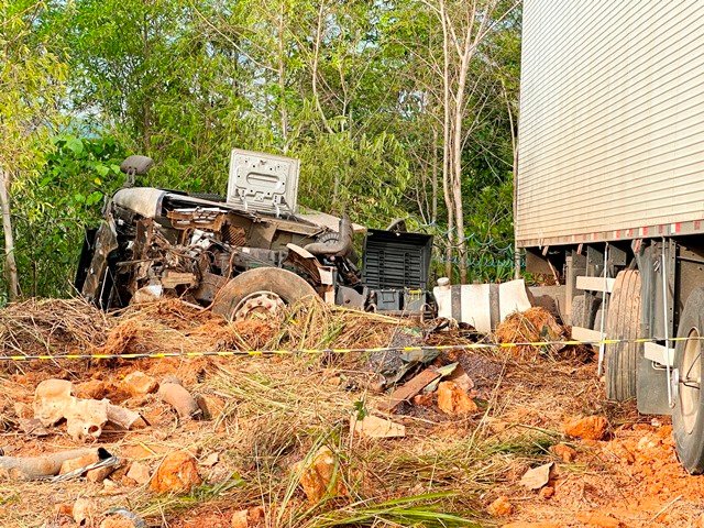 Acidente envolvendo três veículos na MT 320 de Colíder acaba com uma vítima fatal. (Vídeo)