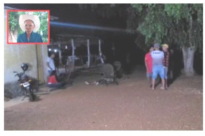Idoso é morto a facadas na frente de casa e neta acha corpo