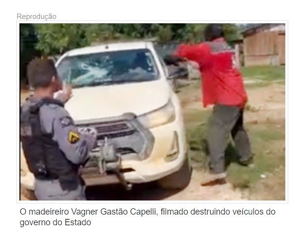 Madeireiro que destruiu veículos da Sema é solto após audiência