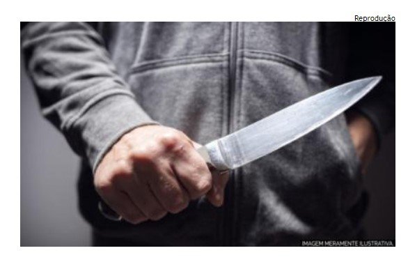 Bandido rende segurança com uma faca e rouba supermercado durante a madrugada