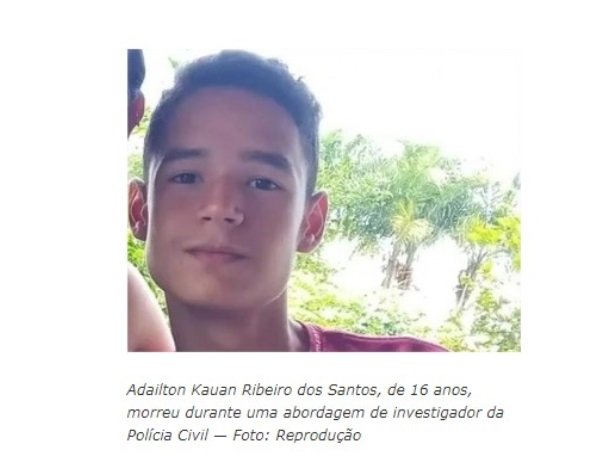 Investigador baleado em caminhada é autor da abordagem que terminou em morte de adolescente