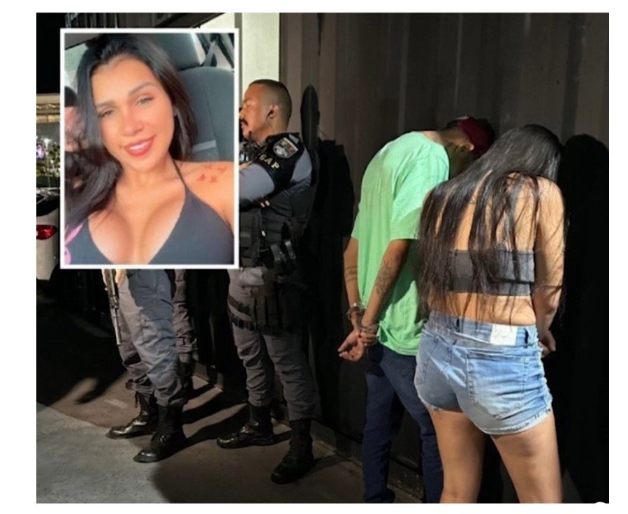 Polícia prende 'musa do crime' e comparsa tentando arrombar caminhonete na capital do estado.