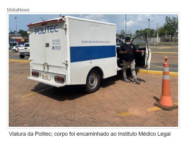 PM é acionada e acha homem morto a tiros em quitinete de MT