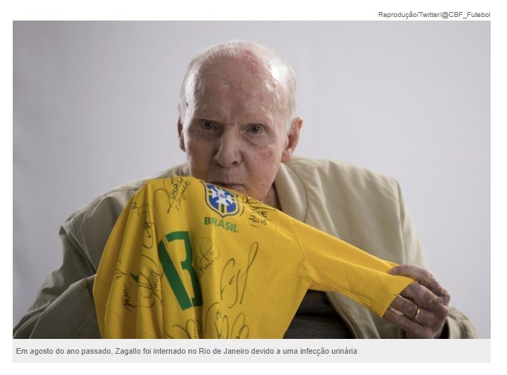 Morre Zagallo, lenda do futebol mundial, aos 92 anos
