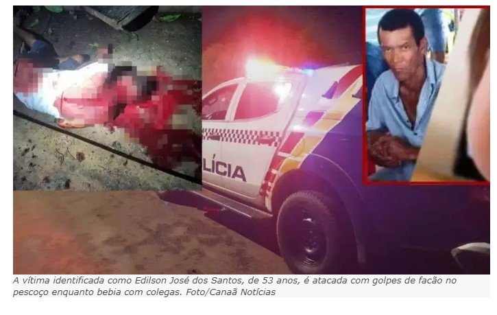 Assassinato Brutal em Nova Canaã do Norte: Homem é morto com golpes de facão no pescoço. (Fotos)