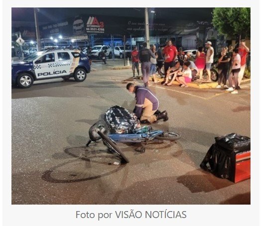 Sinop: Idoso morre após ser atingido por motocicleta