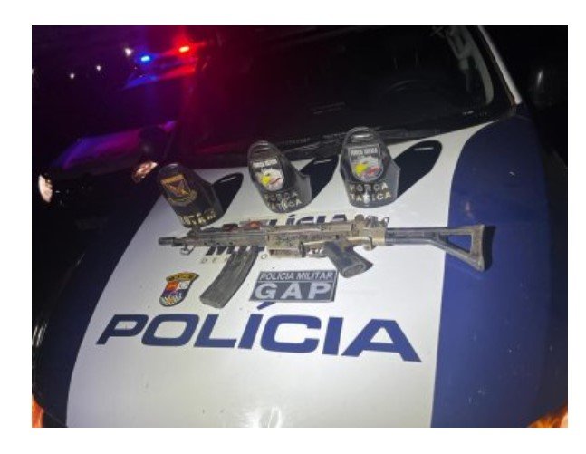 PM recupera fuzil furtado de viatura durante operação em Poconé