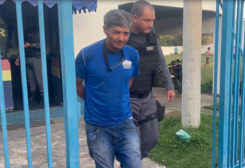 Homem é preso em Colíder após bater em pai idoso de 74 anos de idade. (Vídeo)