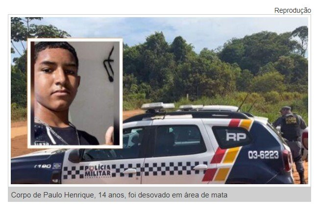Menor de 13 anos matou adolescente em MT e publicou foto do cadáver nas redes sociais
