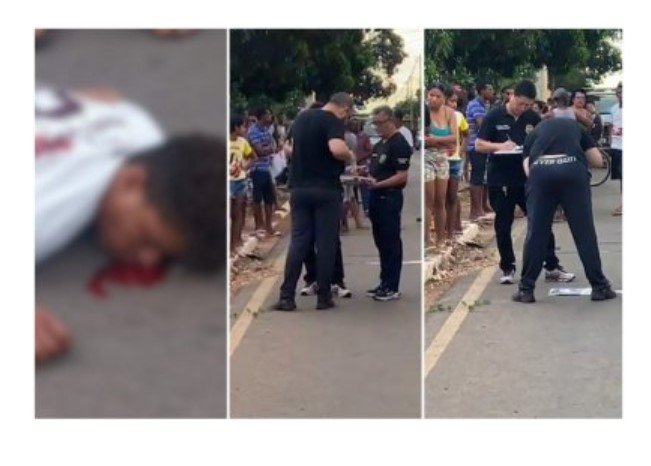 Jovem é executado na calçada de sua casa no interior de MT