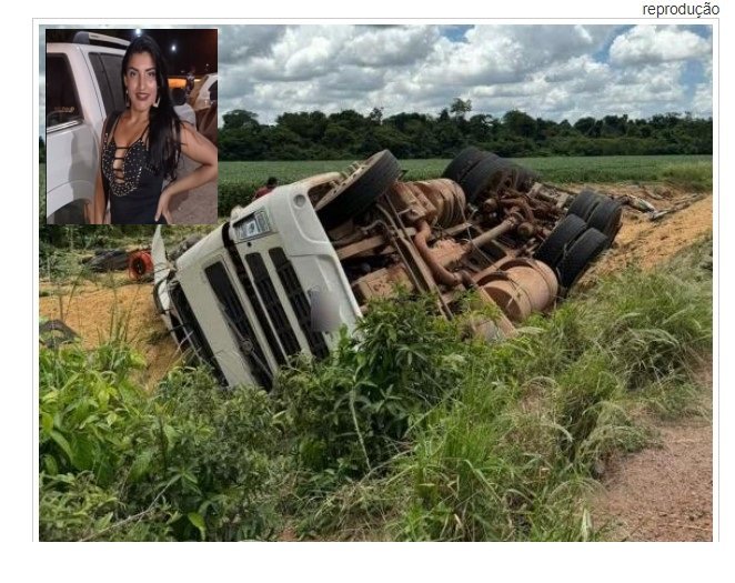 Jovem de 22 anos morre soterrada por soja após caminhão tombar na pista