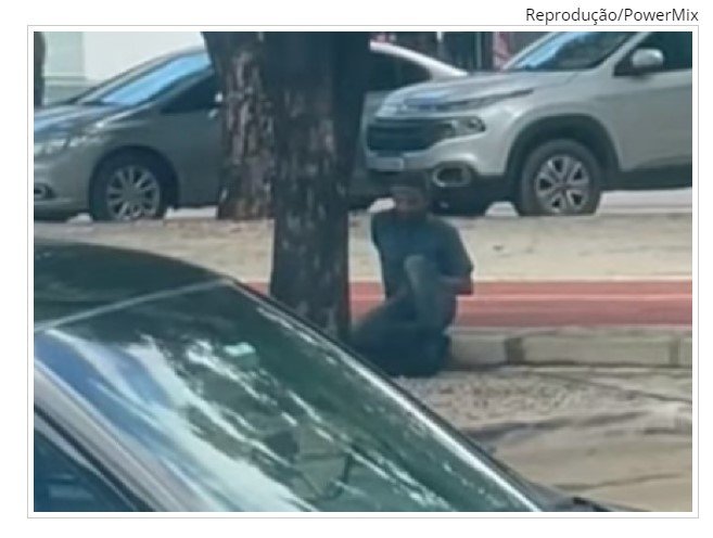 Homem embriagado é preso se masturbando em frente ao comércio da cidade
