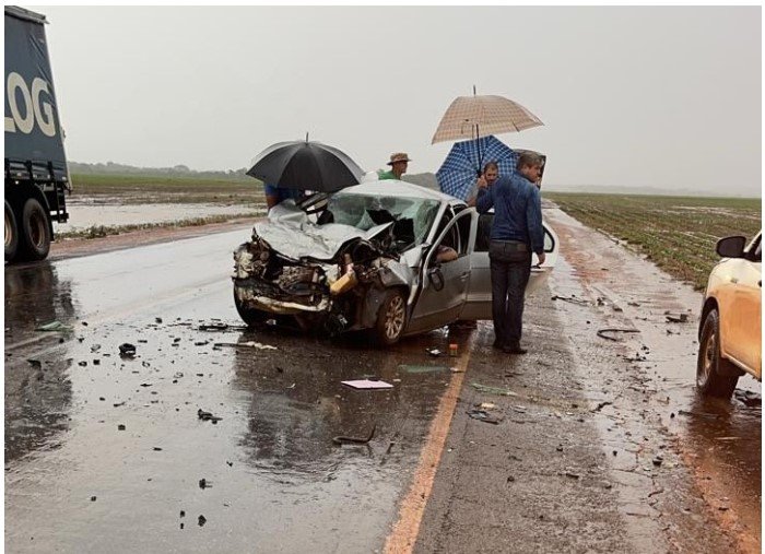 Ipiranga do Norte: Grave acidente deixa dois mortos e seis feridos na MT-449
