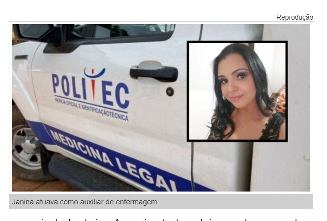 Auxiliar de enfermagem é encontrada morta dentro de banheiro em Cuiabá