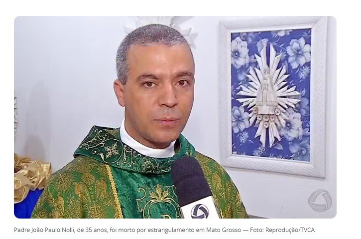 Suspeito de participação em morte de padre é morto a tiros enquanto caminhava em MT