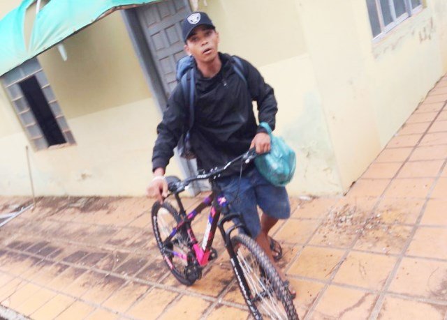 Suspeito de vários furtos na cidade de Colíder e Matupá preso pela PM.